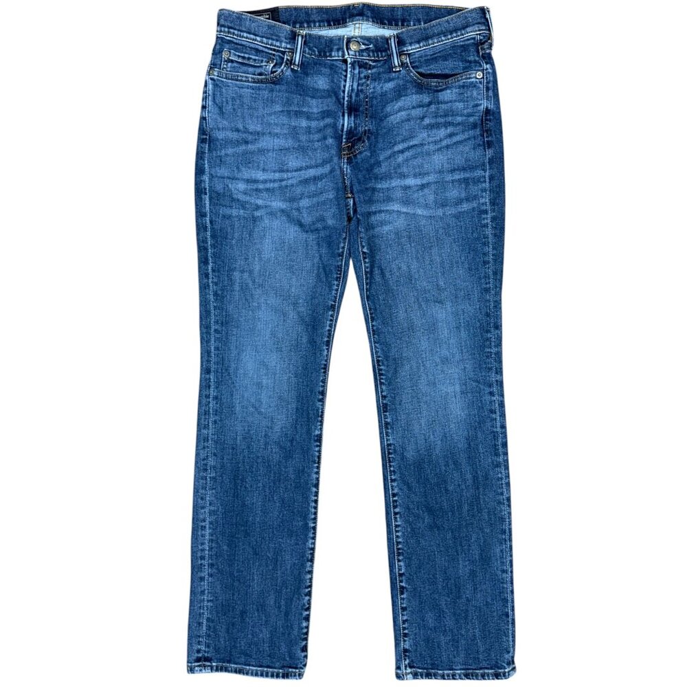 EUC Men’s ABERCROMBIE & FITCH Kennen Straight Stretch Jeans | Size 32 x 32